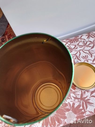 Жестяная туба для Новогодних подарков