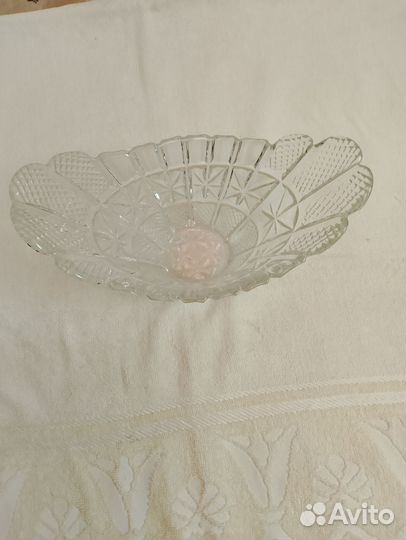 Хрустальная ваза