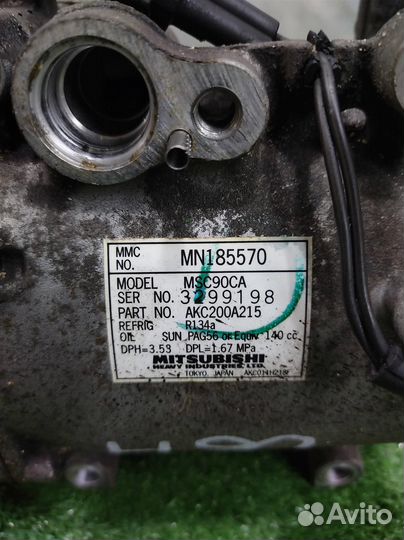 Компрессор кондиционера Mitsubishi Lancer 9 2007