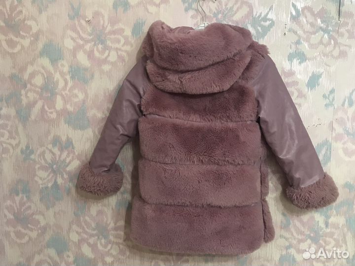 Шубка для девочки 140