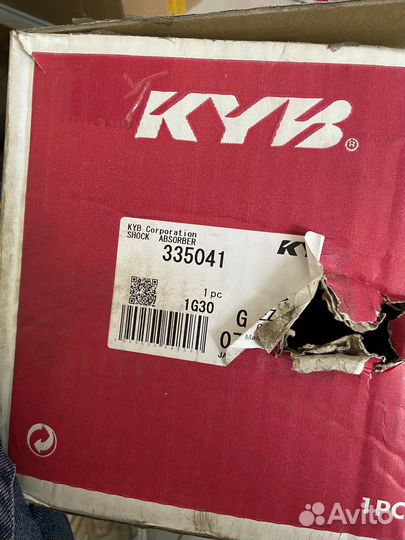 Амортизатор передний левый toyota Rav 4 II 1,8/2,0