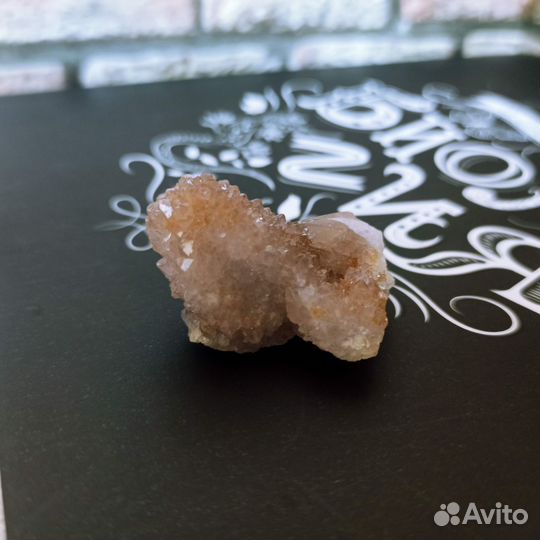 Кристалл кактусовидного аметиста, 4 см