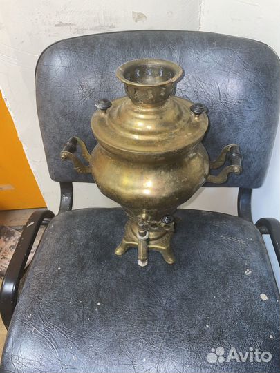 Самовар дёлтый