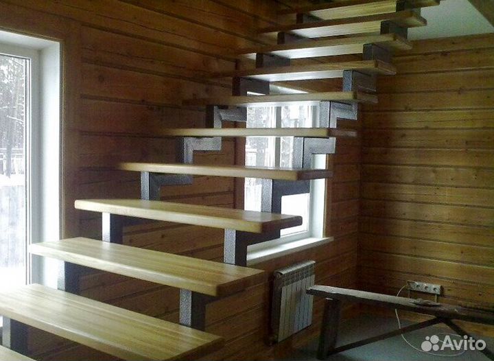 Лестницы г-образные