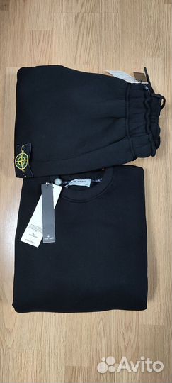 Спортивный костюм на флисе мужской Stone island