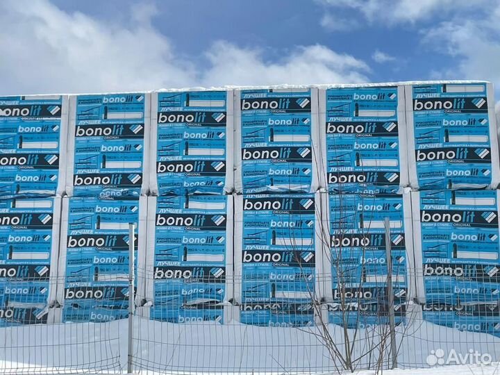 Газобетонные блоки bonolit