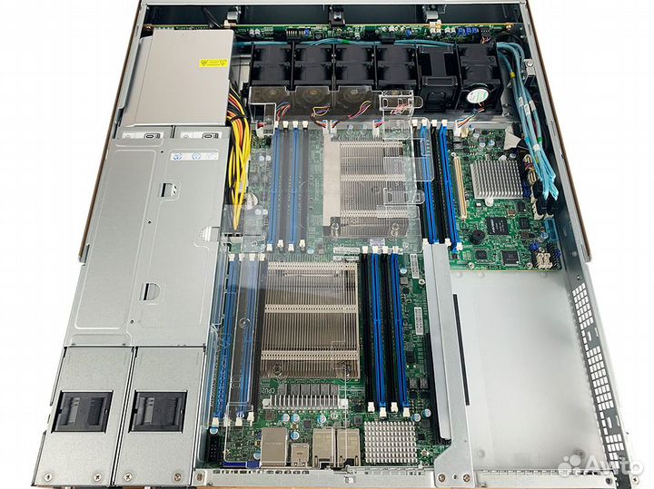 Сервер Supermicro 6018R-wtrt 2x E5-2667v4 512Gb