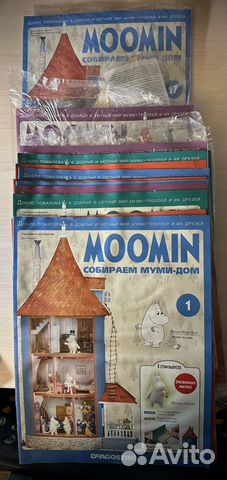 Moomin DeAgostini собираем Муми-дом объявление продам