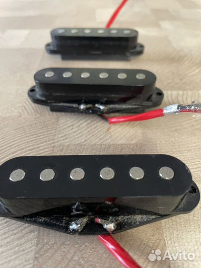 Японский сет звукоснимателей для гитары fender