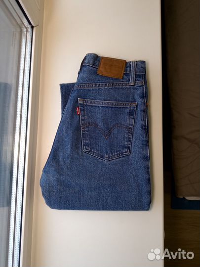Джинсы levis ribcage straight ankle 25 женские