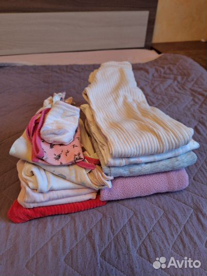 Одежда пакетом на девочку 68