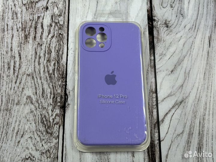 Чехол накладка для Apple iPhone 12 Pro сиреневый