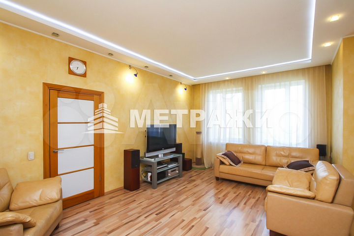 3-к. квартира, 117,7 м², 10/16 эт.