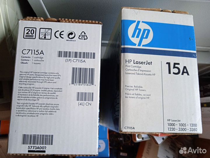 Оригинальный картридж HP C7115A