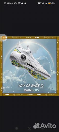 Кроссовки баскетбольные li-ning Way of wade