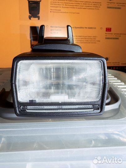 Вспышка YongNuo YN568EX II для Canon как новая