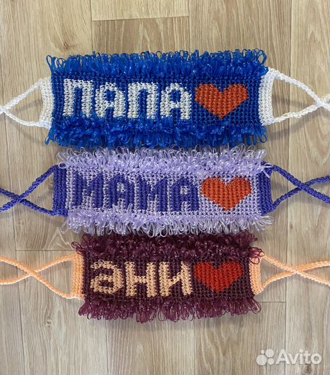 Мочалки ручной работы