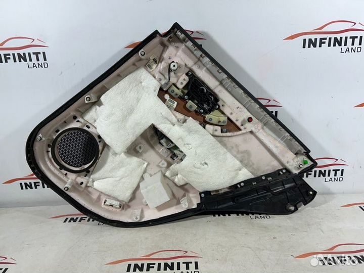 Обшивка двери задняя левая Infiniti Qx70 Fx37 Fx35