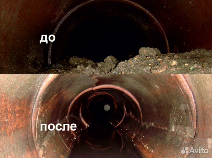 Прочистка канализации / устранение засоров