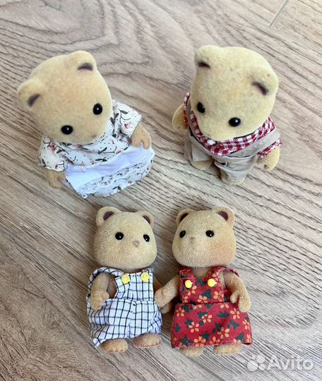 Sylvanian Families семья мармеладных мишек