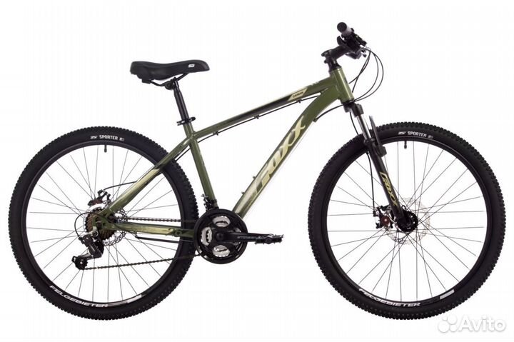 Велосипед 26' хардтейл Foxx Caiman Зеленый 14'