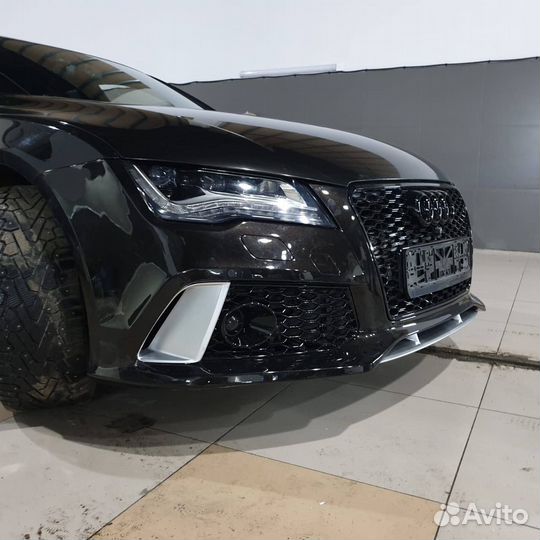 Audi A7 бампер передний RS7