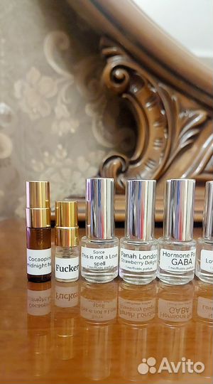 Сет редкой нишевой парфюмерии