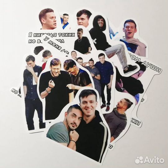 Стикеры наклейки плакаты Импровизация