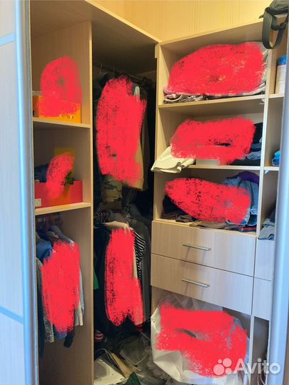 Гардеробная бу