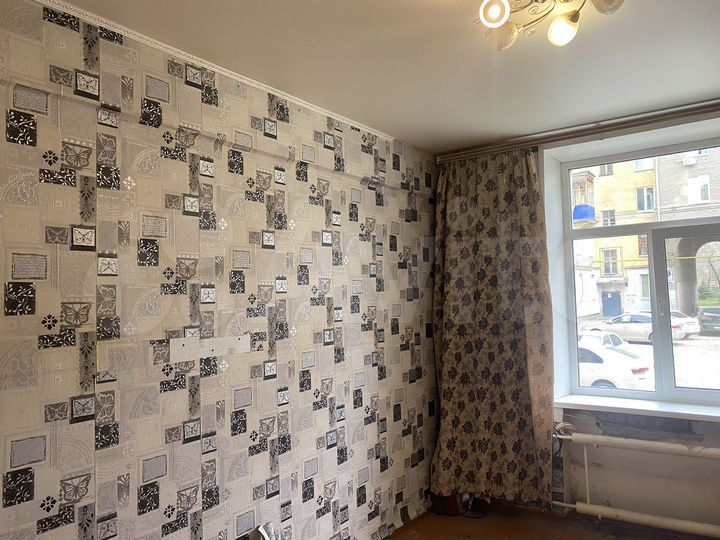 Комната 14,4 м² в 2-к., 1/4 эт.