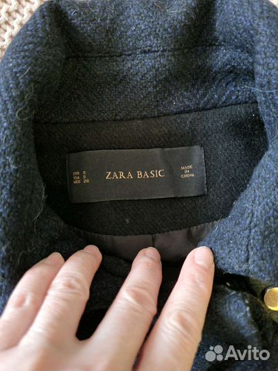 Пальто короткое zara