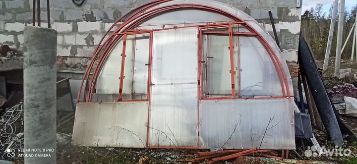 Каркас теплицы из профиля