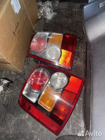 Задние фонари range rover sport
