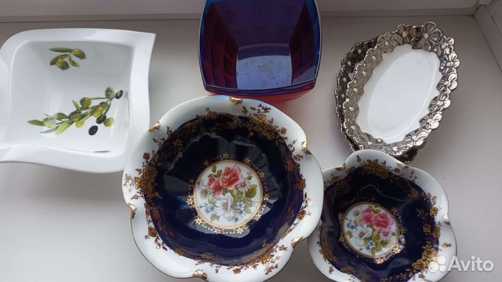 Набор столовой посуды бу