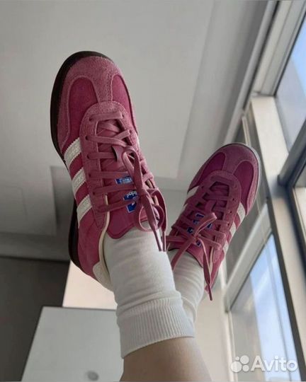 Кеды adidas samba pink