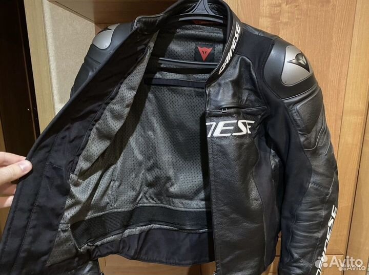 Мотокуртка Dainese Racing 3 Leather Jacket