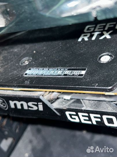 Видеокарта MSI GeForce RTX 3050 ventus 2X 8G OC