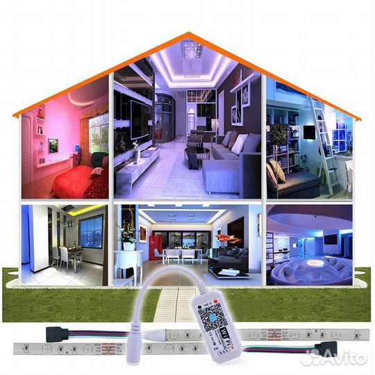 Контроллер RGB леты Wi-Fi, Огонек OG-LDL22