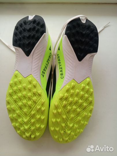 Бутсы сороконожки adidas оригинал 38 размер 24,5см