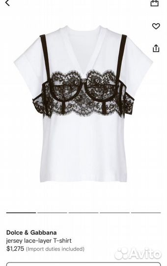 Dolce gabbana футболка