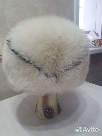Шапка женская из песца