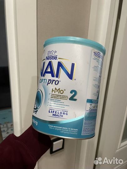 Детская смесь нан оптипро 2