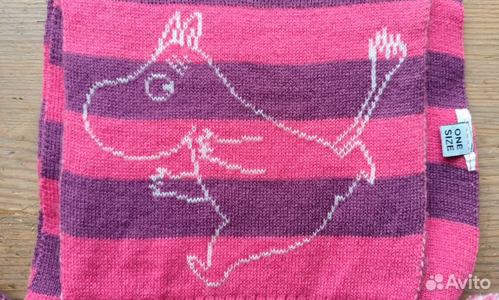 Шапка и шарф Moomin 50-52