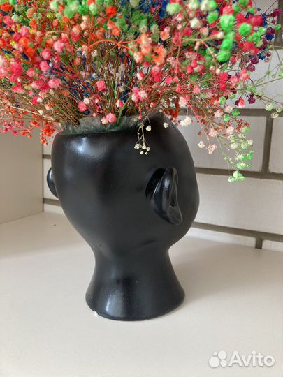 Кашпо керамическое
