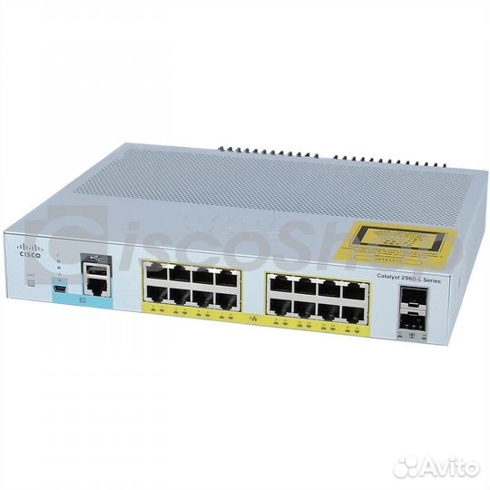 Коммутатор Cisco Catalyst WS-C2960L-16PS-LL