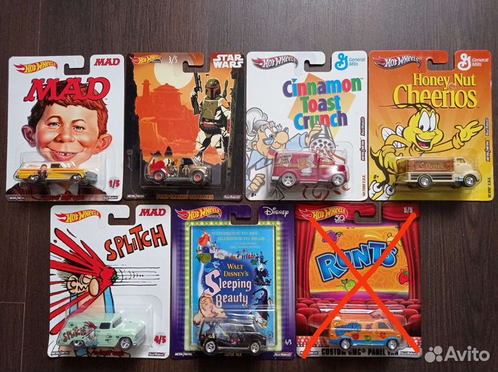 Hot Wheels Premium 1/64 (6)