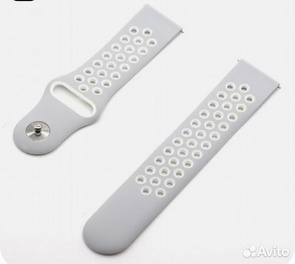 Браслет силиконовый для часов Samsung и Huawei