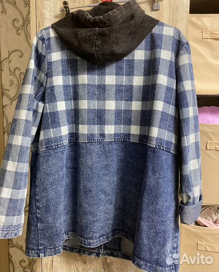 Джинсовая рубашка