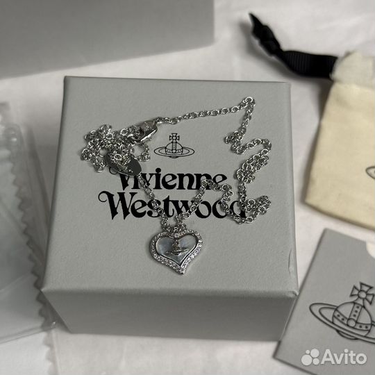 Подвеска цепочка Vivienne Westwood сердце