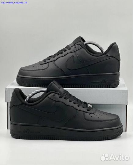 Кроссовки Nike Air Force 1 Low Black (Арт.94262)